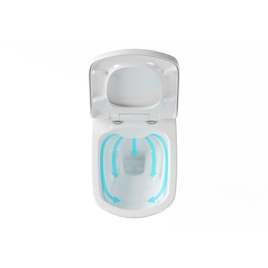 Ravak X01672 - Κάθισμα λεκάνης SoftClose CLASSIC λευκό