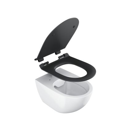 Ravak X01862 - Κάθισμα WC VITA SLIM με SoftClose, μαύρο