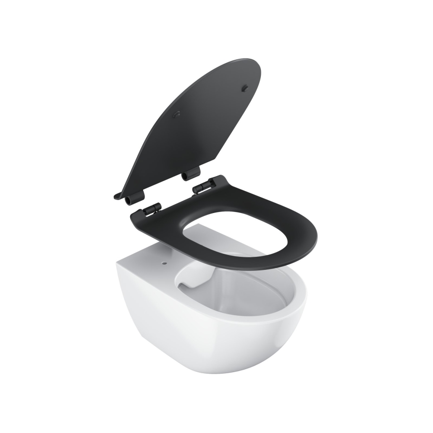 Ravak X01862 - Κάθισμα WC VITA SLIM με SoftClose, μαύρο
