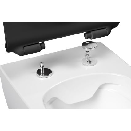 Ravak X01862 - Κάθισμα WC VITA SLIM με SoftClose, μαύρο