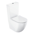 Ravak X01870 - Σετ WC kombi Rimless με κάθισμα SoftClose OPTIMA, κεραμικό/λευκό