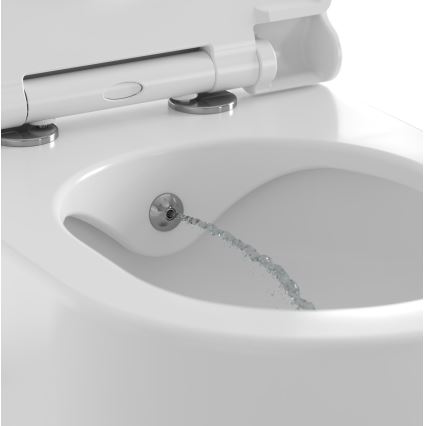 Ravak X01912 - Κρεμαστή λεκάνη WC με ακροφύσιο μπιντέ CHROME κεραμική/λευκή