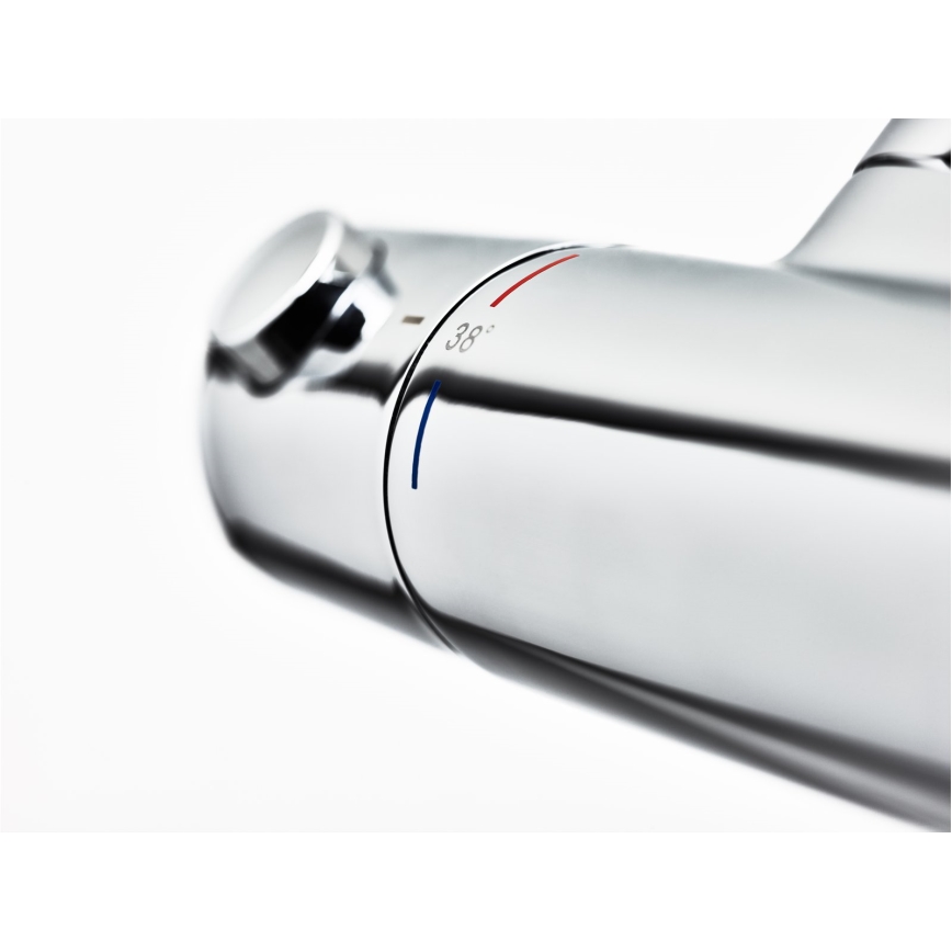 Ravak X070116 - Θερμοστατική μπαταρία ντους PURI σε γυαλιστερό χρώμιο