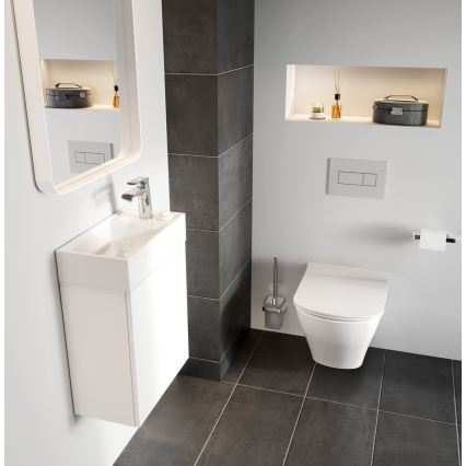 Ravak X070118 - Μπαταρία νιπτήρα FLAT 15,1 εκ. σε γυαλιστερό χρώμιο