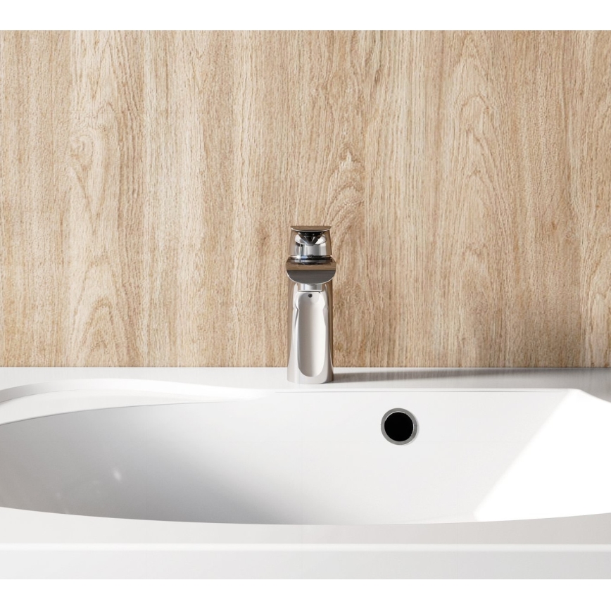 Ravak X070118 - Μπαταρία νιπτήρα FLAT 15,1 εκ. σε γυαλιστερό χρώμιο