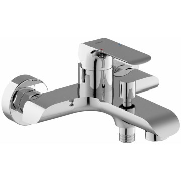 Ravak X070119 - Μπαταρία μπανιέρας FLAT σε γυαλιστερό χρώμιο