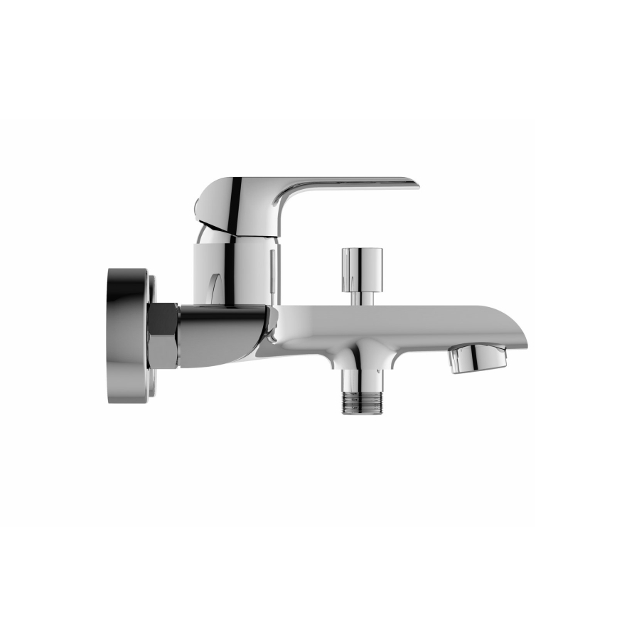 Ravak X070119 - Μπαταρία μπανιέρας FLAT σε γυαλιστερό χρώμιο