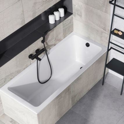 Ravak X070152 - Μπαταρία μπανιέρας FREE, μαύρη