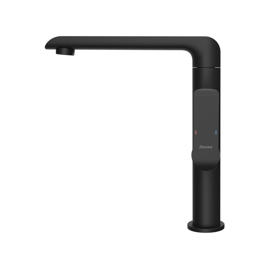 Ravak X070174 - Μίκτης νιπτήρα/νεροχύτη FLAT 26,2 cm ματ μαύρο
