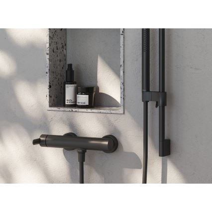 Ravak X070187 - Μπαταρία ντους PURI μαύρη