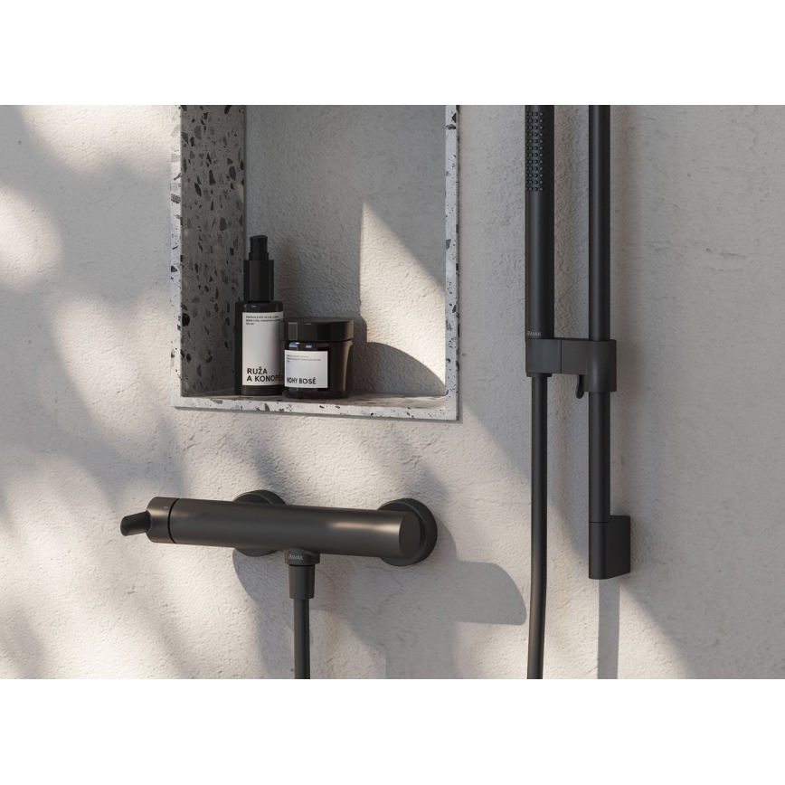 Ravak X070187 - Μπαταρία ντους PURI μαύρη