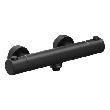 Ravak X070188 - Θερμοστατική μπαταρία ντους PURI μαύρη