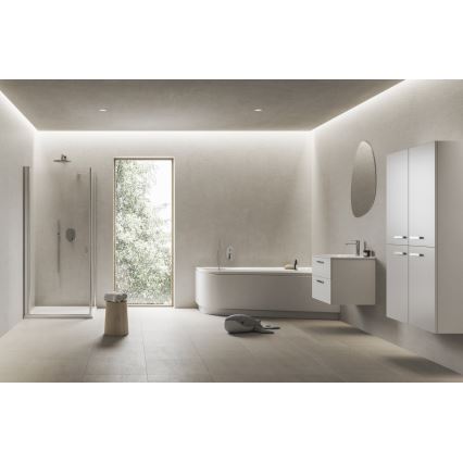 Ravak X070446 - Μπαταρία νιπτήρα CHROME 17,7 cm, γυαλιστερό χρώμιο