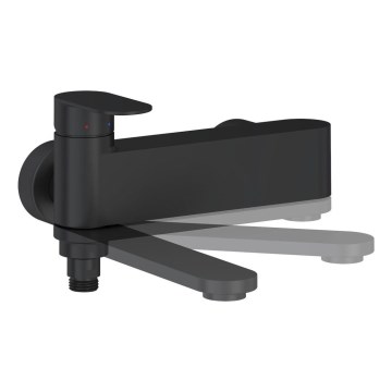 Ravak X070463 - Μπαταρία μπανιέρας CHROME μαύρη