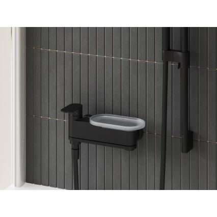 Ravak X070463 - Μπαταρία μπανιέρας CHROME μαύρη