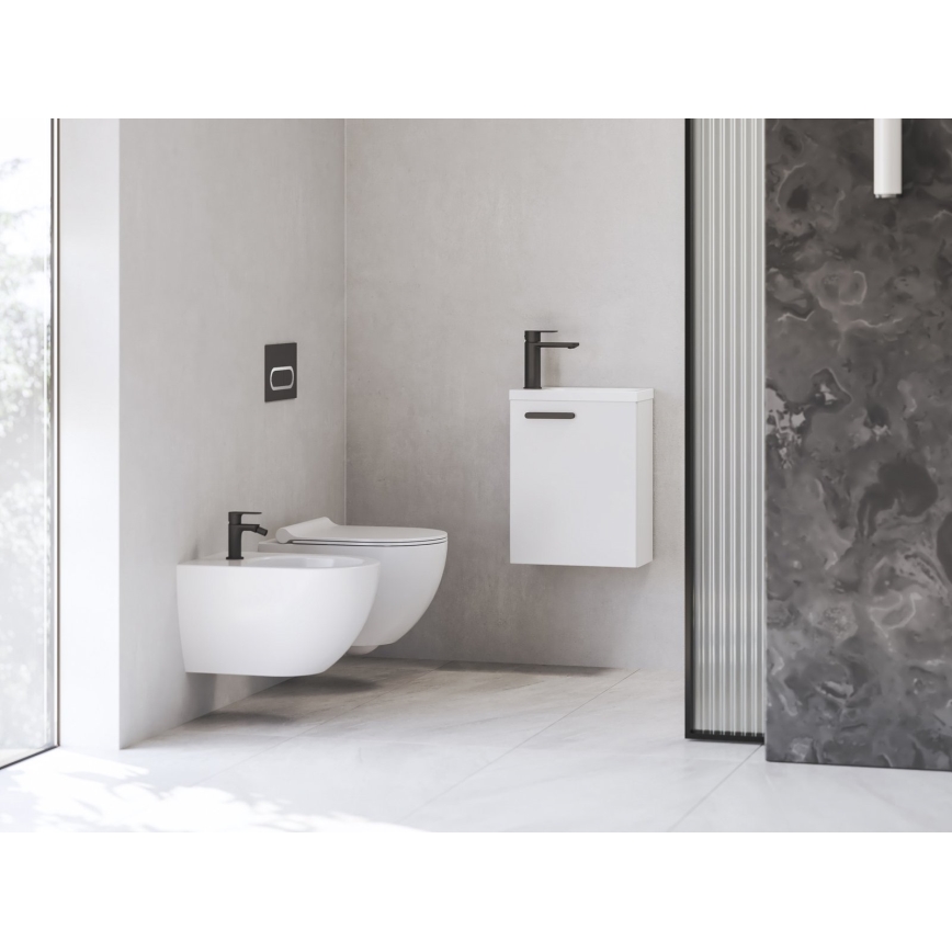 Ravak X070465 - Μπαταρία μπιντέ CHROME μαύρη