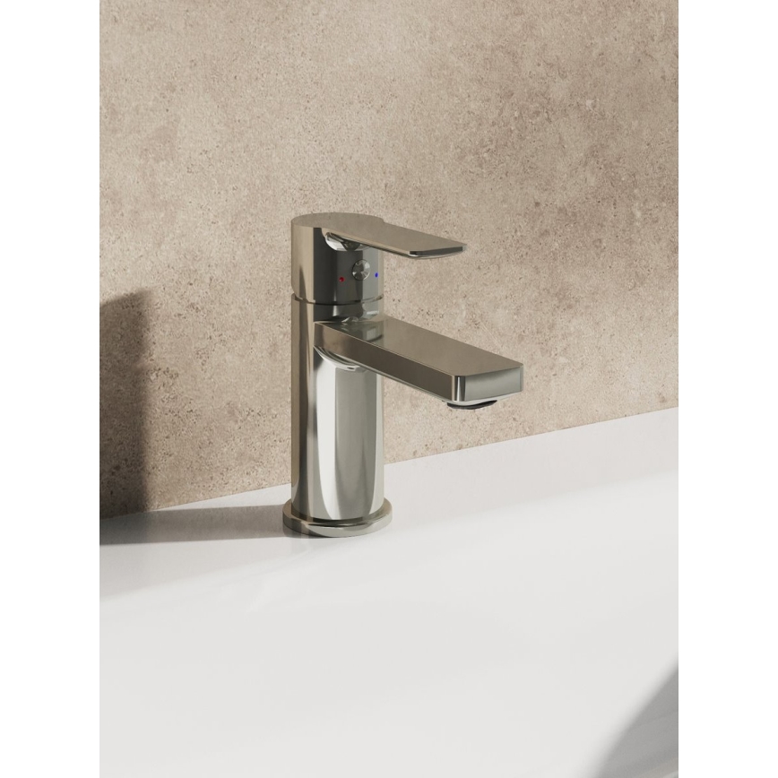 Ravak X070482 - Μπαταρία νιπτήρα SOLAR 13,5 cm, γυαλιστερό χρώμιο