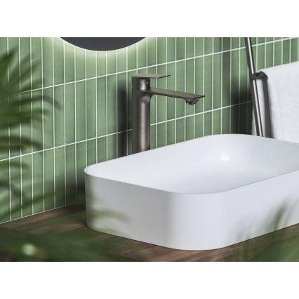 Ravak X070653 - Μπαταρία νιπτήρα PLAN 30 cm σε βουρτσισμένη απόχρωση γραφίτη
