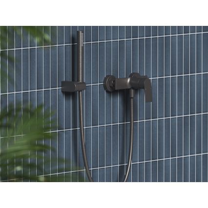 Ravak X070655 - Μπαταρία ντους PLAN, βουρτσισμένο φινίρισμα γραφίτη