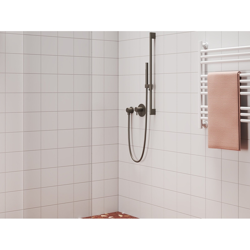 Ravak X07P694 - Τηλέφωνο ντους σε βουρτσισμένο γραφίτη