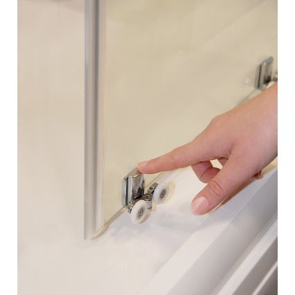 Ravak X1LM70C00Z1 - Γωνιακή καμπίνα ντους BLIX SLIM 90x90 εκ., τεσσάρων τμημάτων, με γυαλιστερό χρώμιο