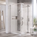 Ravak X1LM70C00Z1 - Γωνιακή καμπίνα ντους BLIX SLIM 90x90 εκ., τεσσάρων τμημάτων, με γυαλιστερό χρώμιο
