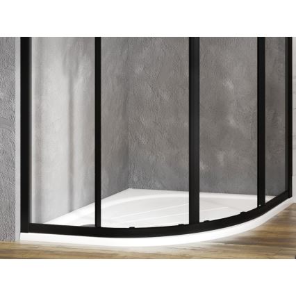 Ravak XA237701010 - Τεταρτοκυκλική ντουζιέρα ELIPSO 90x90 cm, λευκή