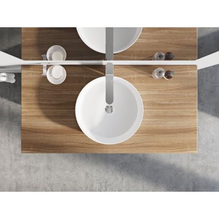 Ravak XJX01140002 - Επιτραπέζιος νιπτήρας UNI SLIM Ø 40 cm κεραμικός/λευκός