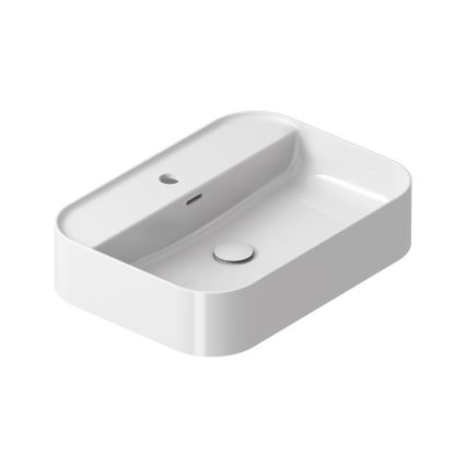 Ravak XJX01155005 - Επιτραπέζιος νιπτήρας CERAMIC SLIM 55x40 cm, κεραμικός/λευκός