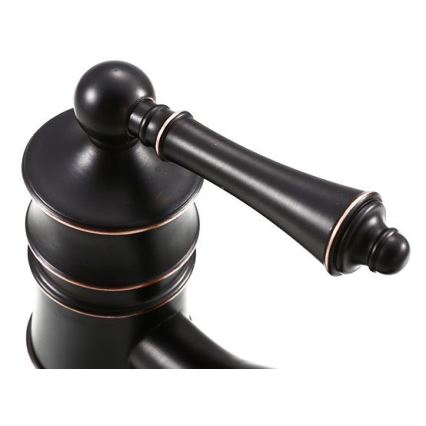 REA-B0227 - Μπαταρία νιπτήρα VINTAGE OLD 31 εκ. μαύρη