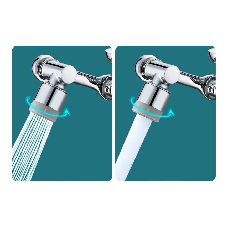 REA-B0660 - Περιστρεφόμενη προέκταση για μπαταρία νιπτήρα, γυαλιστερό χρώμιο