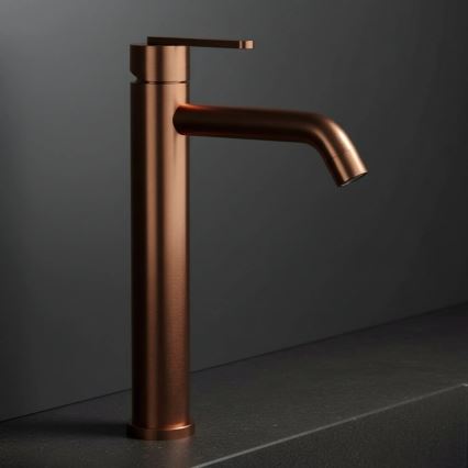 REA-B0971 - Μπαταρία νιπτήρα ONTARIO 30 cm σε βουρτσισμένο χαλκό