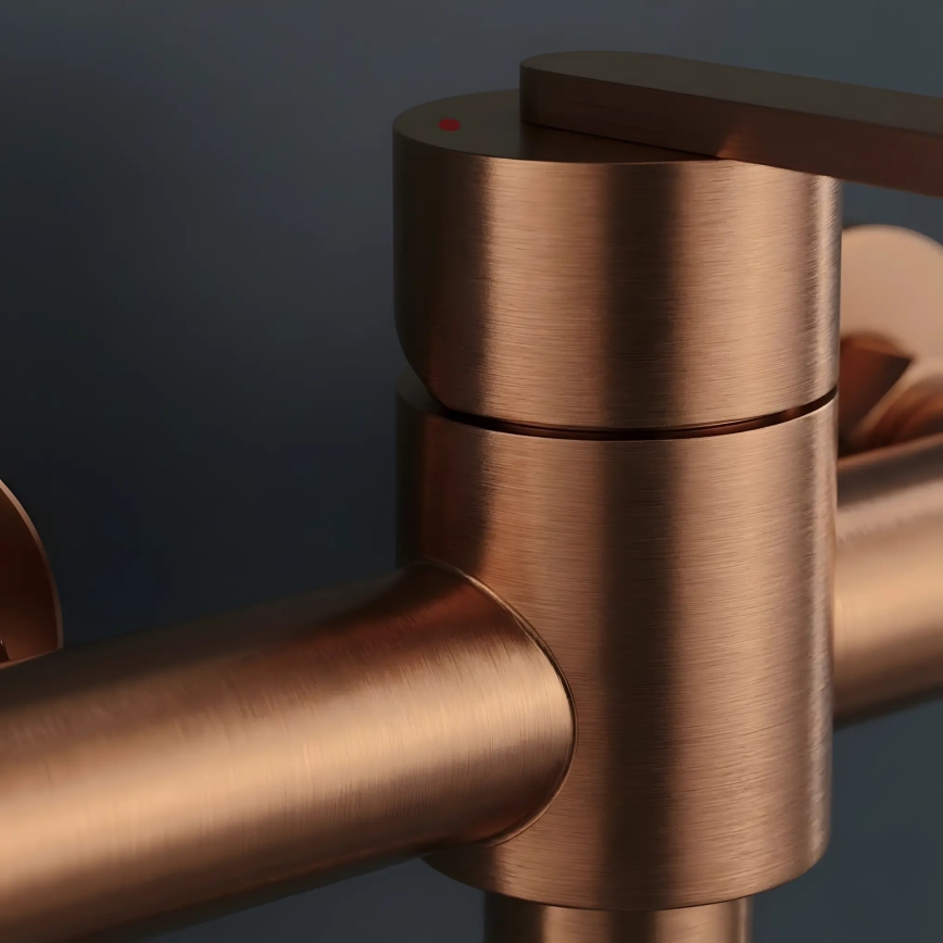 REA-B0974 - Σετ ντους με μίκτη ONTARIO χάλκινο