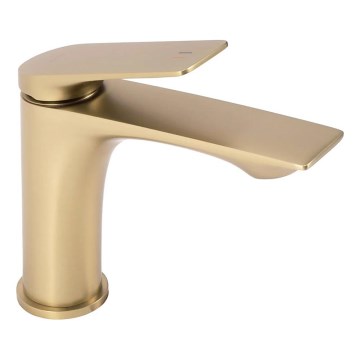 REA-B2703 - Μπαταρία νιπτήρα AVALON 16,5 εκ. σε βουρτσιστό χρυσό