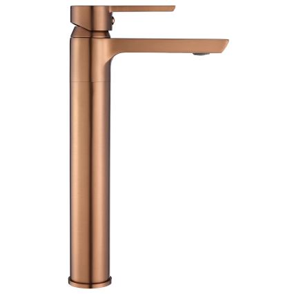REA-B3006 - Μπαταρία νιπτήρα ARGUS 28,5 cm με βουρτσισμένη χάλκινη επιφάνεια