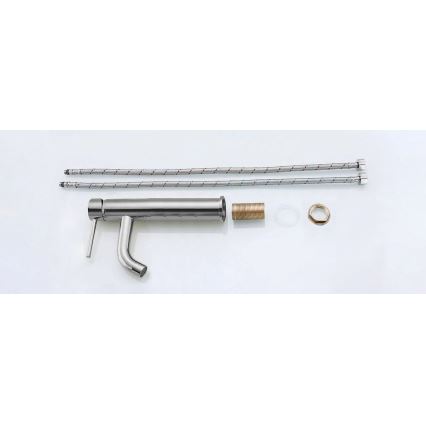 REA-B4104 - Μπαταρία νιπτήρα LUNGO 28 εκ., γυαλιστερό χρώμιο