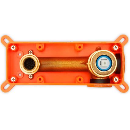 REA-B4109 - Εντοιχιζόμενη μπαταρία νιπτήρα LUNGO, βούρτσιστο χρυσό