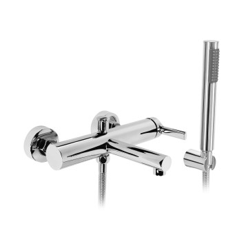 REA-B4525 - Σετ μπανιέρας PIXEL γυαλιστερό χρώμιο