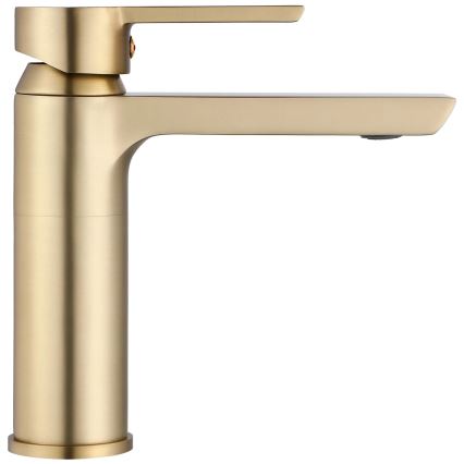 REA-B6410 - Μπαταρία νιπτήρα ARGUS 16 εκ., βουρτσισμένο χρυσό