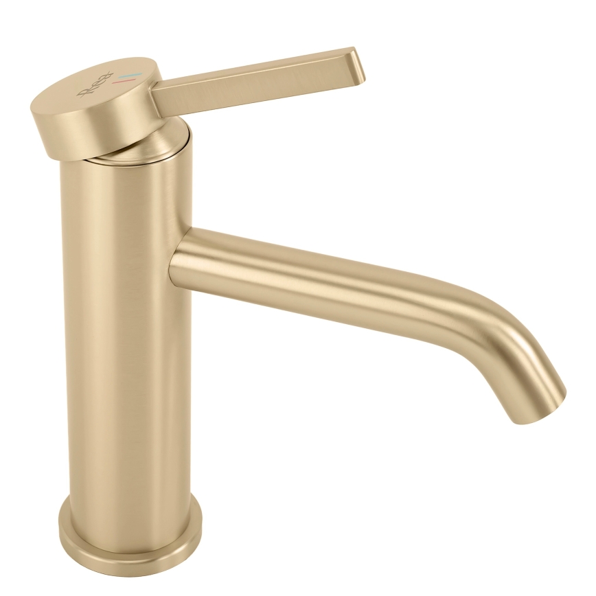 REA-B6533 - Μπαταρία νιπτήρα RIVO 16,5 cm βουρτσισμένο χρυσό