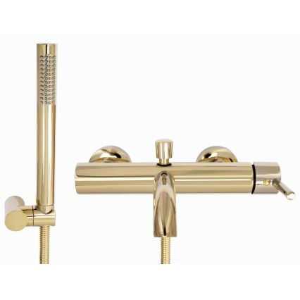 REA-B6635 - Σετ μπανιέρας LUNGO σε χρυσό