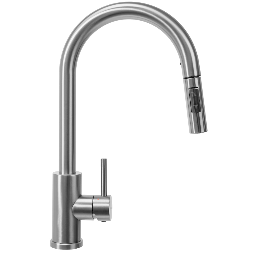 REA-B9146 - Μπαταρία νεροχύτη με τραβηχτό ψεκαστήρα FRESH 39,5 cm νίκελ
