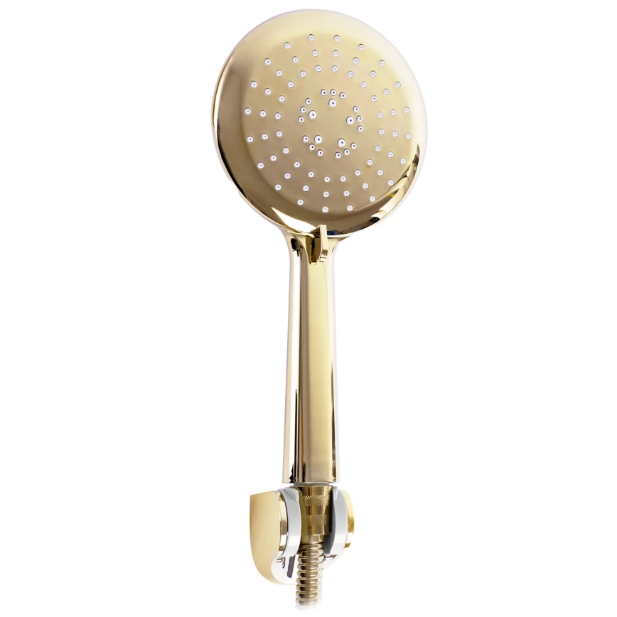 REA-B9932 - Σετ μπανιέρας BLOOM ματ λευκό/χρυσό