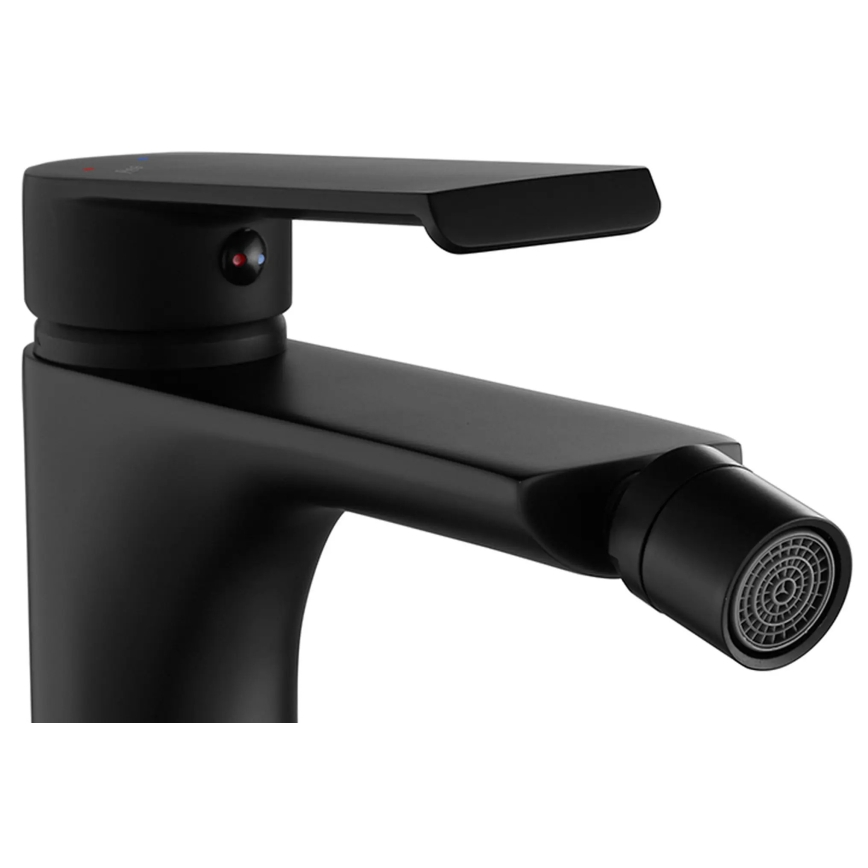 REA-B9965 - Μπαταρία μπιντέ HASS 14,5 cm σε ματ μαύρο