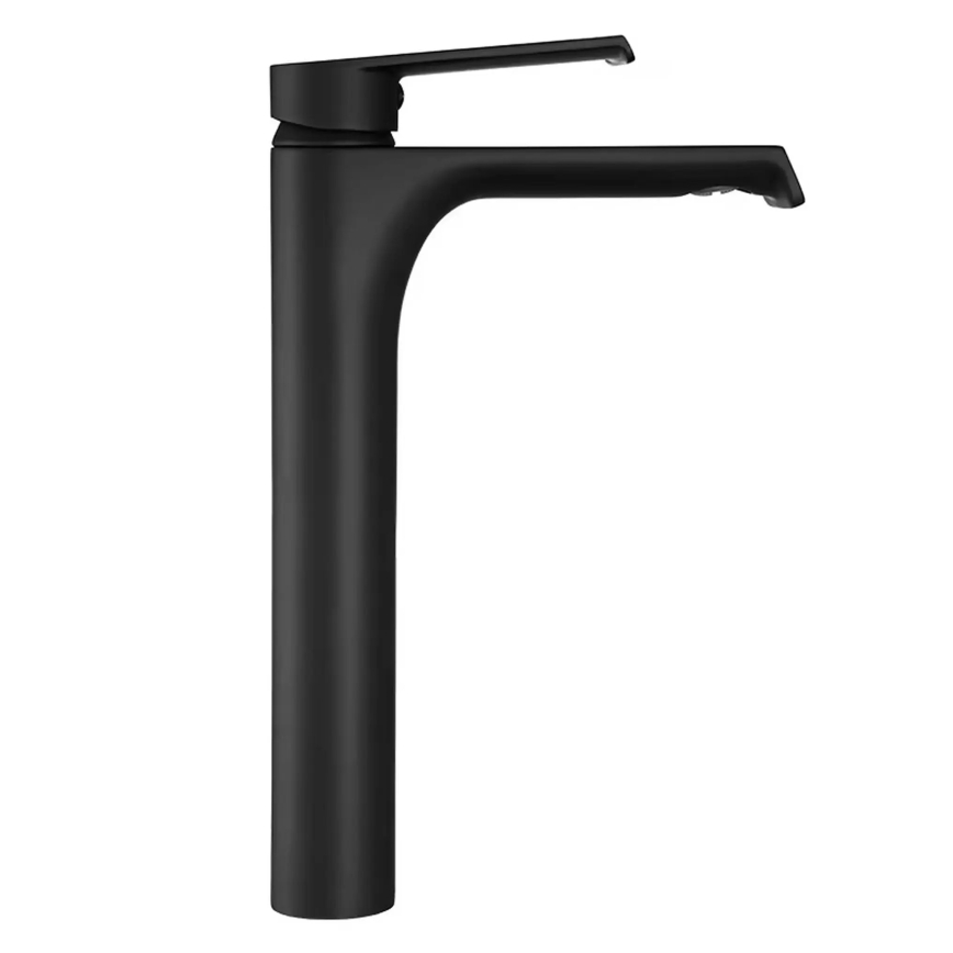 REA-B9966 - Μπαταρία νιπτήρα HASS 28 cm ματ μαύρη