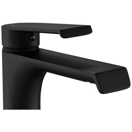 REA-B9966 - Μπαταρία νιπτήρα HASS 28 cm ματ μαύρη