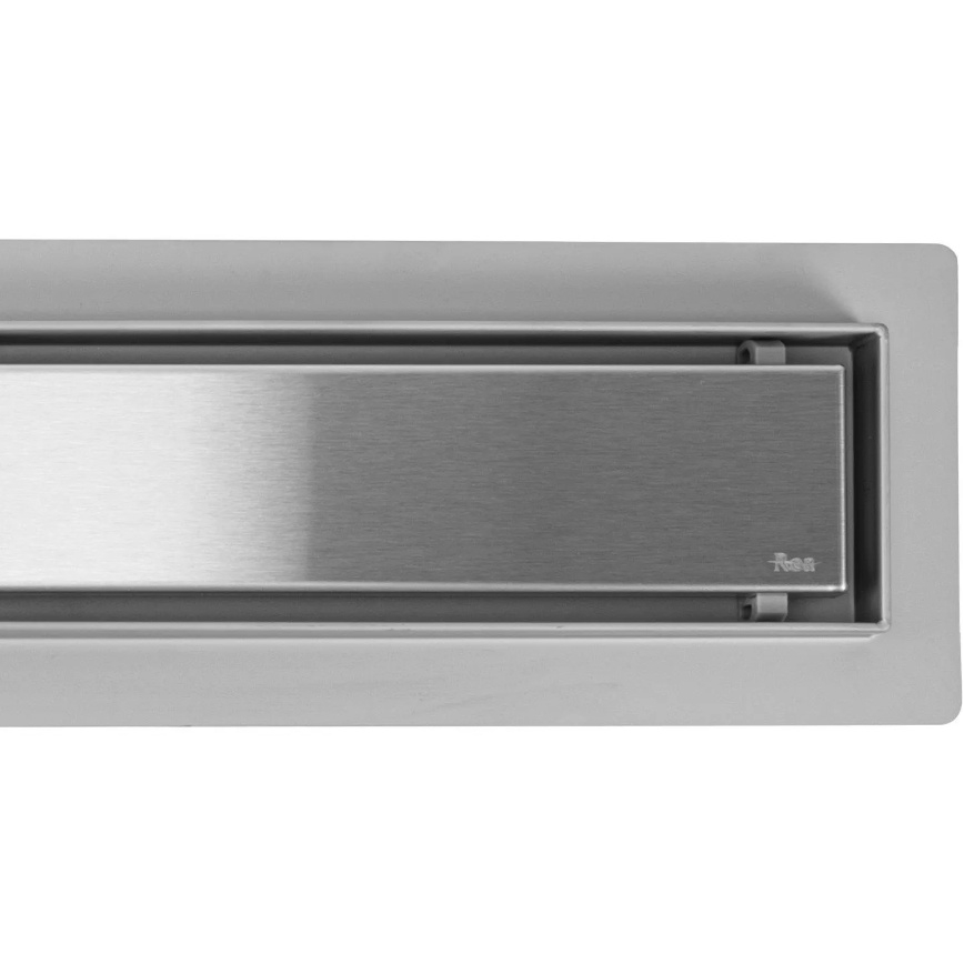 REA-G2503 - Αυλάκι αποχέτευσης NEOX 80 cm από ανοξείδωτο ατσάλι