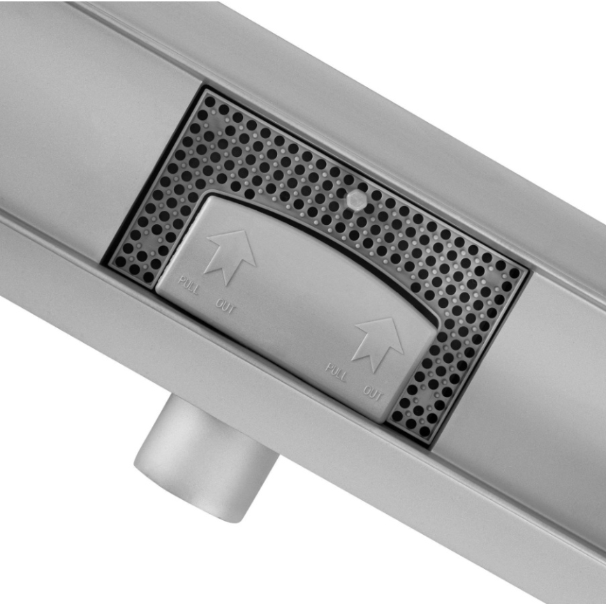 REA-G2503 - Αυλάκι αποχέτευσης NEOX 80 cm από ανοξείδωτο ατσάλι
