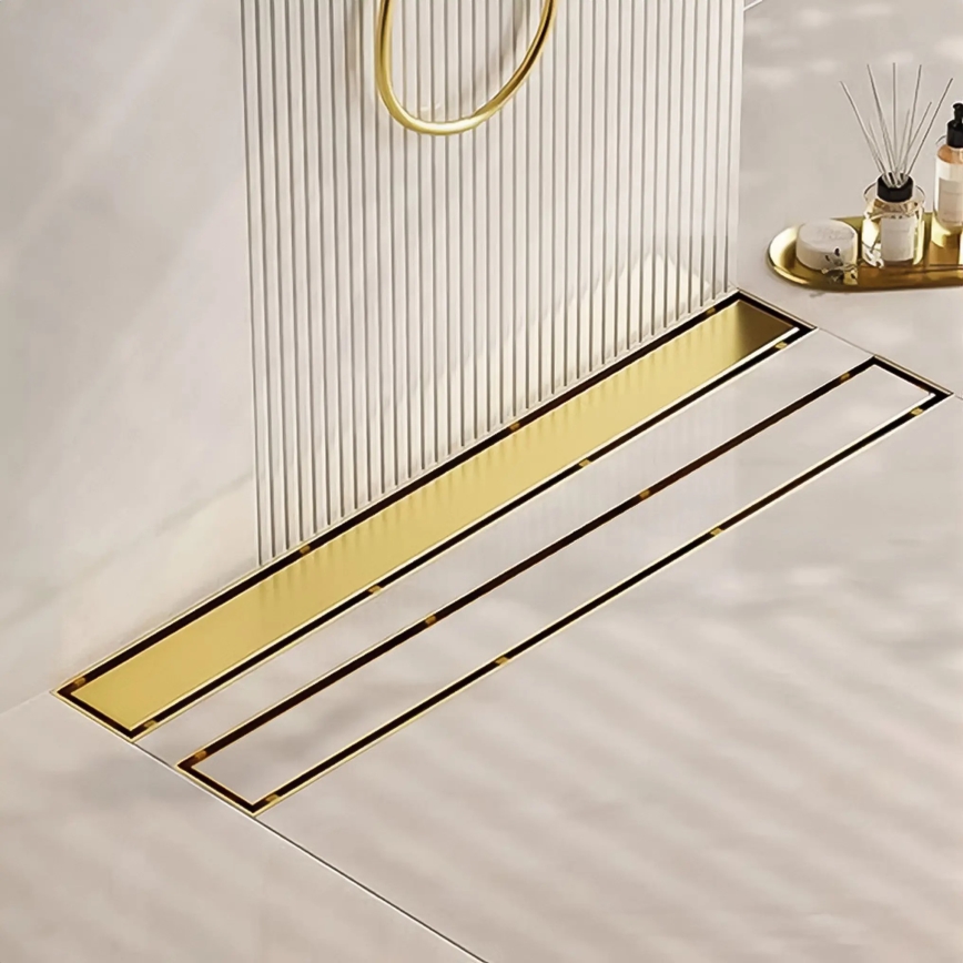 REA-G2738 - Κανάλι αποστράγγισης NEOX PRO 100 cm σε χρυσό