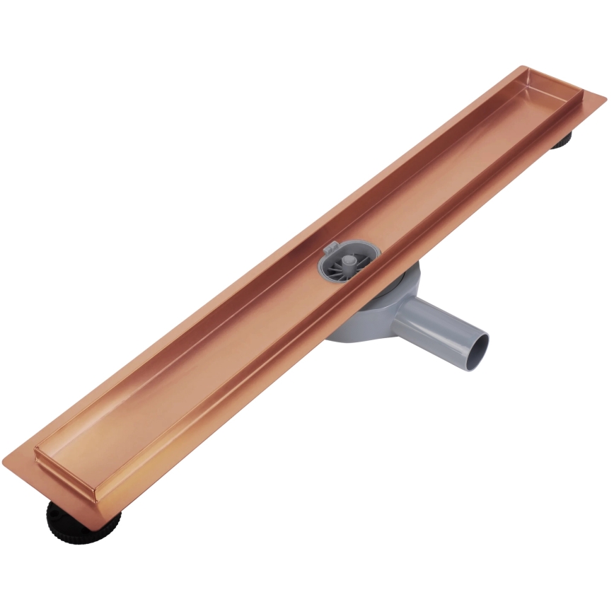 REA-G4800 - Κανάλι αποστράγγισης NEOX PRO 60 cm, φινίρισμα βουρτσισμένου χαλκού
